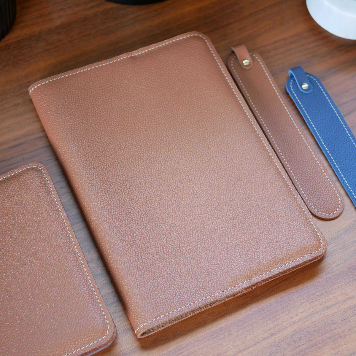 Carnet A5 en cuir personnalisable