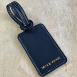 Etiquette à bagage en cuir personnalisable