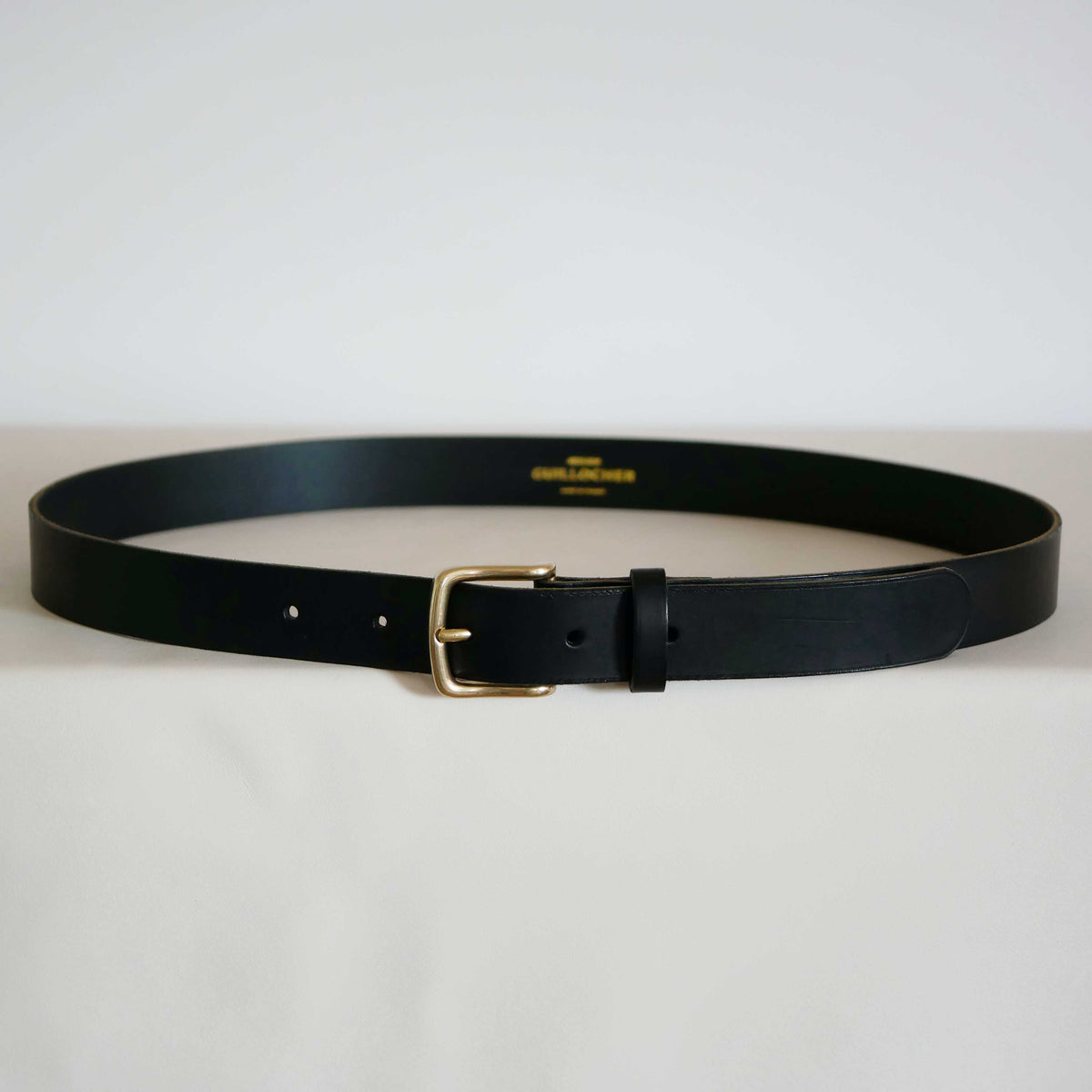 Ceinture Alix en cuir – Boucle dorée