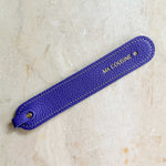 Marque-page en cuir à personnaliser