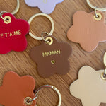 Porte-clés FLEUR personnalisé
