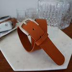 Ceinture "Léon" boucle argentée